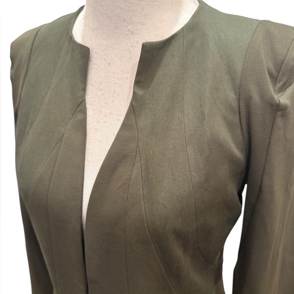 Wish Australia Persuit Jacket Olive Green Blazer Career Jacket Size Aus 12 NWT - Picture 2 of 16